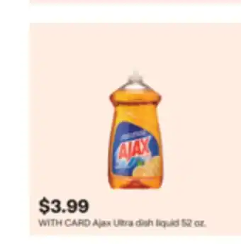 CVS Ajax Ultra dish liquid 52 oz offer