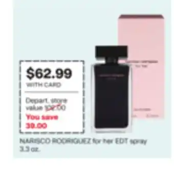CVS NARISCO RODRIGUEZ for her EDT spray 3.3 oz offer