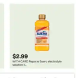 CVS Repone Suero electrolyte solution 1L offer