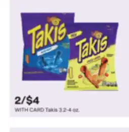 CVS Takis 3.2-4 oz offer