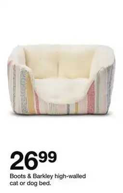 Target Boots & Barkley high-walled cat or dog bed offer