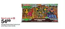 Target Teenage Mutant Ninja Turtles 6-pk. action figure basic bundle offer