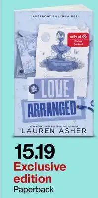 Target Love Arranged: Lauren Asher offer
