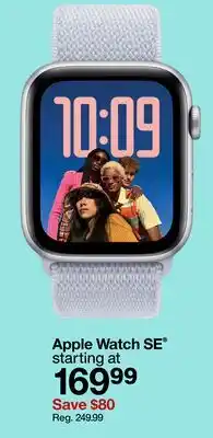 Target Apple Watch SE offer