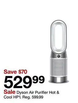 Target Dyson Air Purifier Hot & Cool HP1 offer