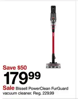 Target Bissell PowerClean FurGuard vacuum cleaner offer
