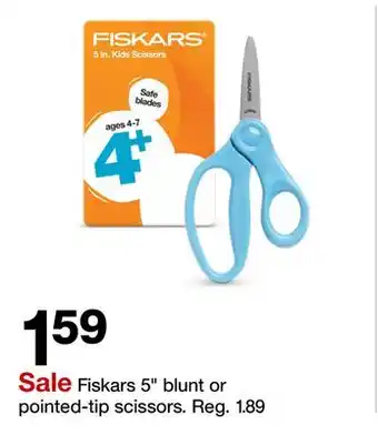 Target Fiskars 5 blunt or pointed-tip scissors offer