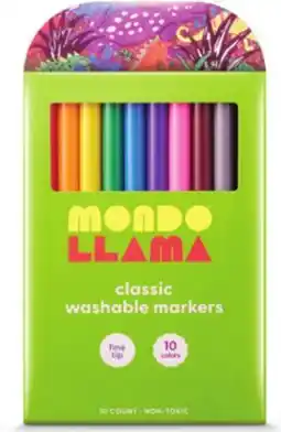 Target Mondo Llama 10-ct. fine-tip markers offer
