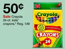 Target Crayola 24-ct. kids' crayons offer