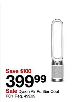 Target Dyson Air Purifier Cool PC1 offer