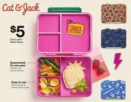Target Cat & Jack bento boxes offer