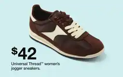 Target Universal Thread women's jogger sneakers offer