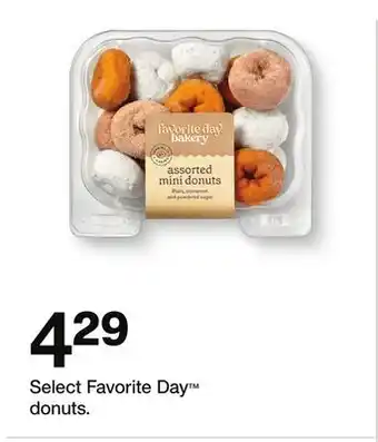 Target Select Favorite Day donuts offer