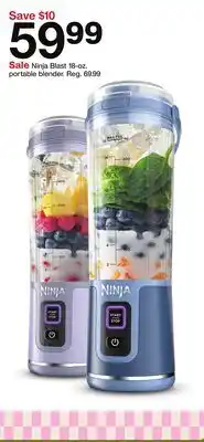 Target Ninja Blast 18-oz. portable blender offer
