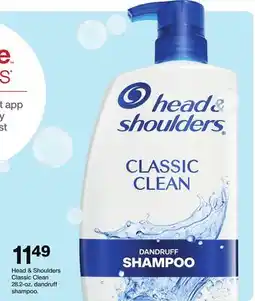 Target Head & Shoulders Classic Clean 28.2-oz Dandruff Shampoo offer