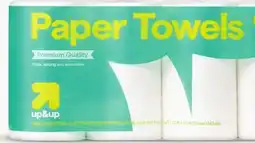 Target up&up make-a-size 8-ct. paper towel rolls offer