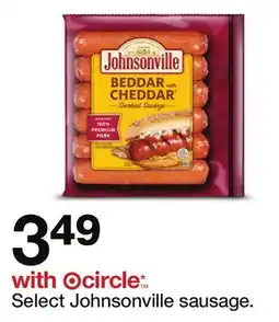 Target Select Johnsonville sausage offer
