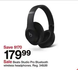 Target Beats Studio Pro Bluetooth wireless headphones offer