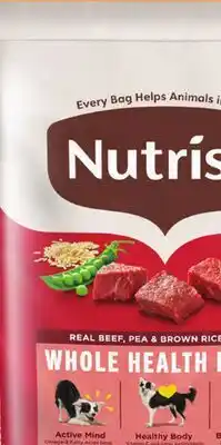 Target Nutrish 14-lb. dry dog food offer