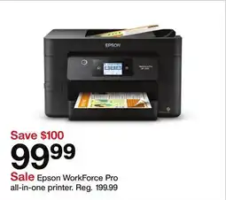 Target Epson WorkForce Pro all-in-one printer offer