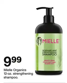 Target Mielle Organics 12-oz. strengthening shampoo offer