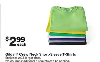 Michaels Gildan Crew Neck Short-Sleeve T-Shirts offer