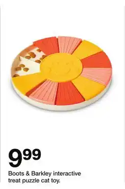 Target Boots & Barkley interactive treat puzzle cat toy offer