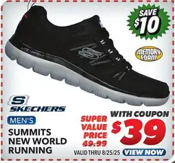 Big 5 Skechers Summits New World Men's Running Shoes offer