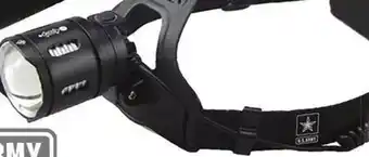 Big 5 U.S. Army 2000 Lumen Rechargeable Headlamp offer