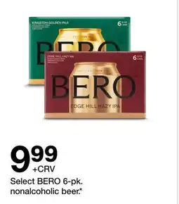 Target Select BERO 6-pk. nonalcoholic beer offer
