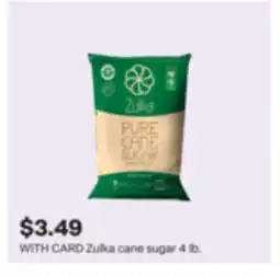 CVS Zulka cane sugar 4 lb offer