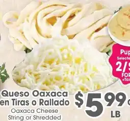 Arteagas Food Center Oaxaca Cheese offer