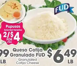 Arteagas Food Center Granulated Cotija Cheese offer