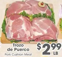 Arteagas Food Center Pork Cushion Meat offer