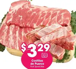 Arteagas Food Center Pork Spare Ribs offer