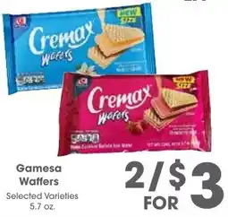 Arteagas Food Center Gamesa Waffers offer