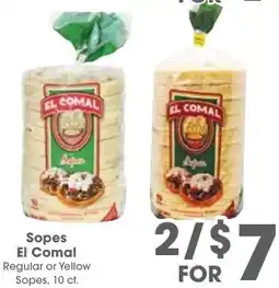 Arteagas Food Center Sopes El Comal offer