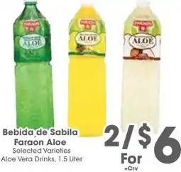 Arteagas Food Center Bebida de Sabila Faraon Aloe offer