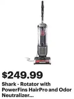 Best Buy Shark-Rotator with PowerFins HairPro and Odor Neutralizer offer