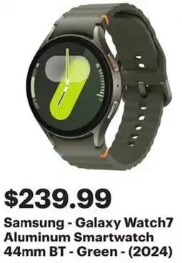 Best Buy Samsung Galaxy Watch7 Aluminum Smartwatch offer
