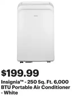 Best Buy Insignia Portable Air Conditioner offer