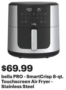Best Buy bella PRO - Air Fryer - Stainless Steel offer