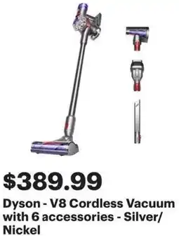 Best Buy Dyson V8 Cordless Vacuum offer