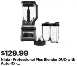 Best Buy Ninja - Professional Plus Blender DUO with Auto-IQ offer