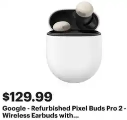Best Buy Google -Pixel Buds Pro 2 - Wireless Earbuds offer