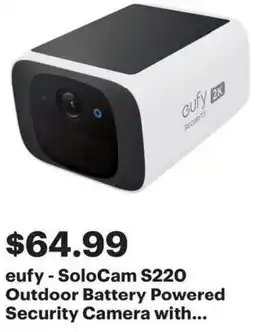Best Buy eufy - SoloCam Outdoor Battery offer
