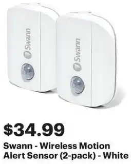 Best Buy Swann - Wireless Motion Alert Sensor offer