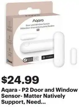 Best Buy Aqara - P2 Door and Window Sensor offer