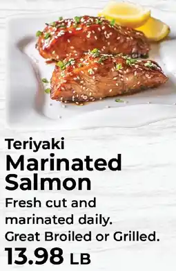 Sunset Foods Teriyaki Marinated Salmon offer