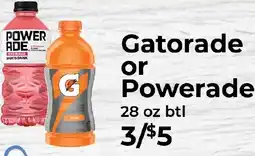 Sunset Foods Gatorade or Powerade offer